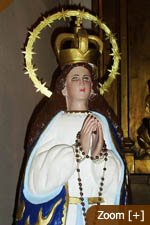 Detalle Nuestra Señora de Caacupé