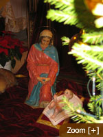 Navidad Misterio Virgen y Niño