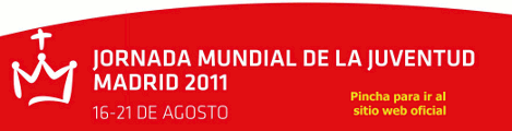 JMJ Madrid 2011 pincha para ir al sitio web oficial